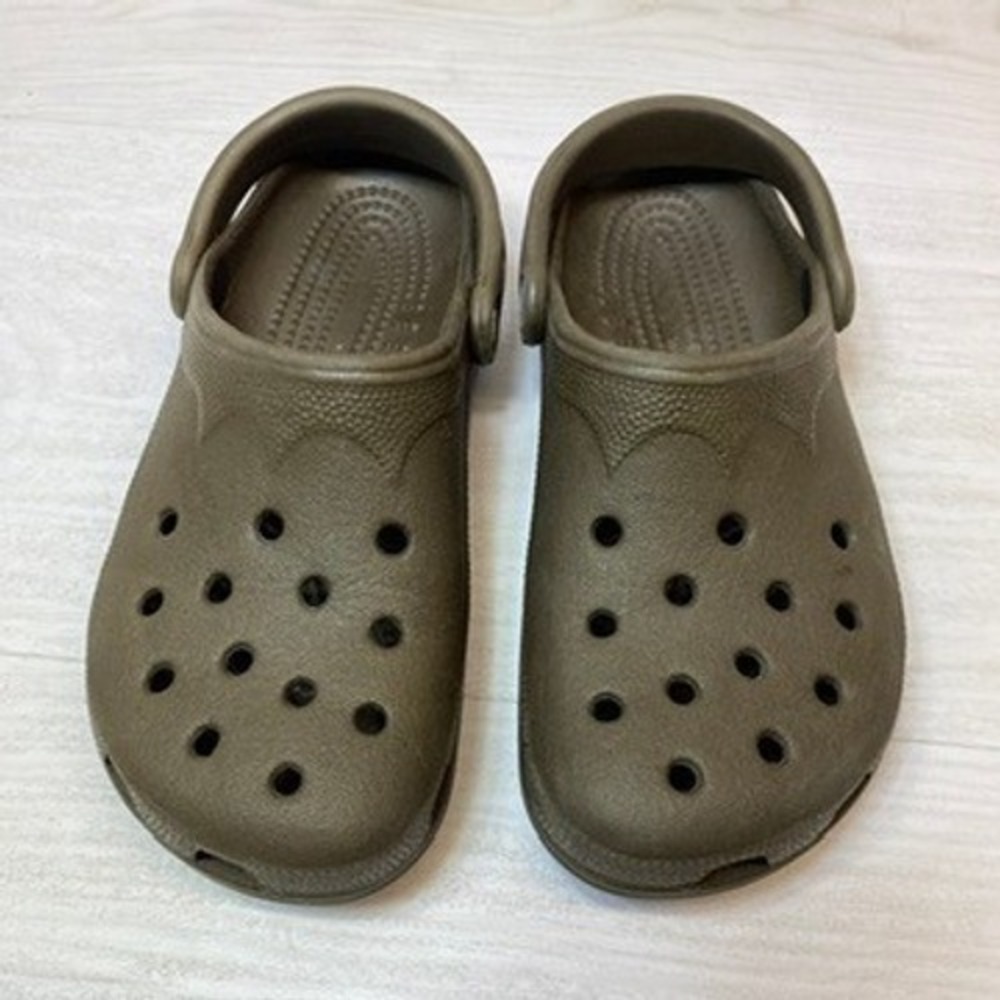 Crocs Unisex Womens Size 6-7 Clog Classic Brown Foam Slip On Comfort Shoe Sandal